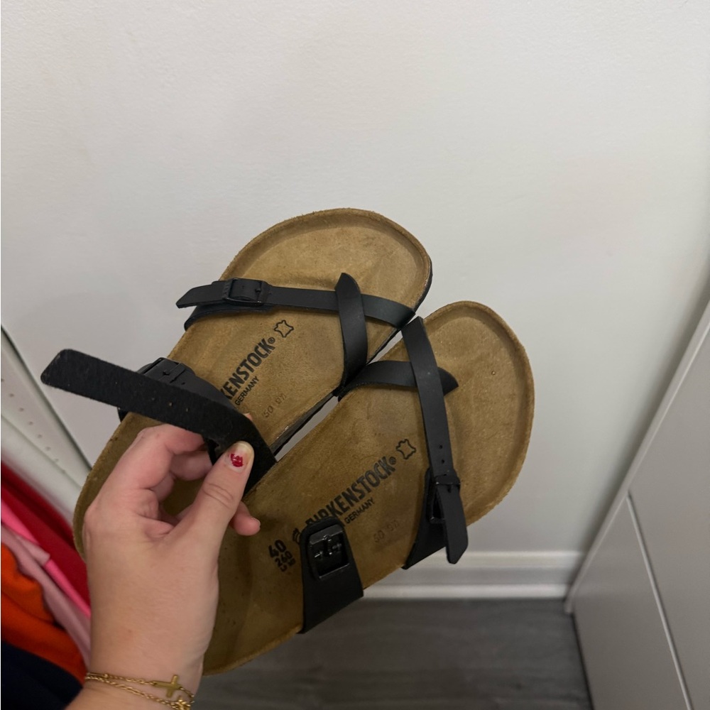Brand new Birckenstock Mayari Birko Black Sandals - Picture 3 of 5